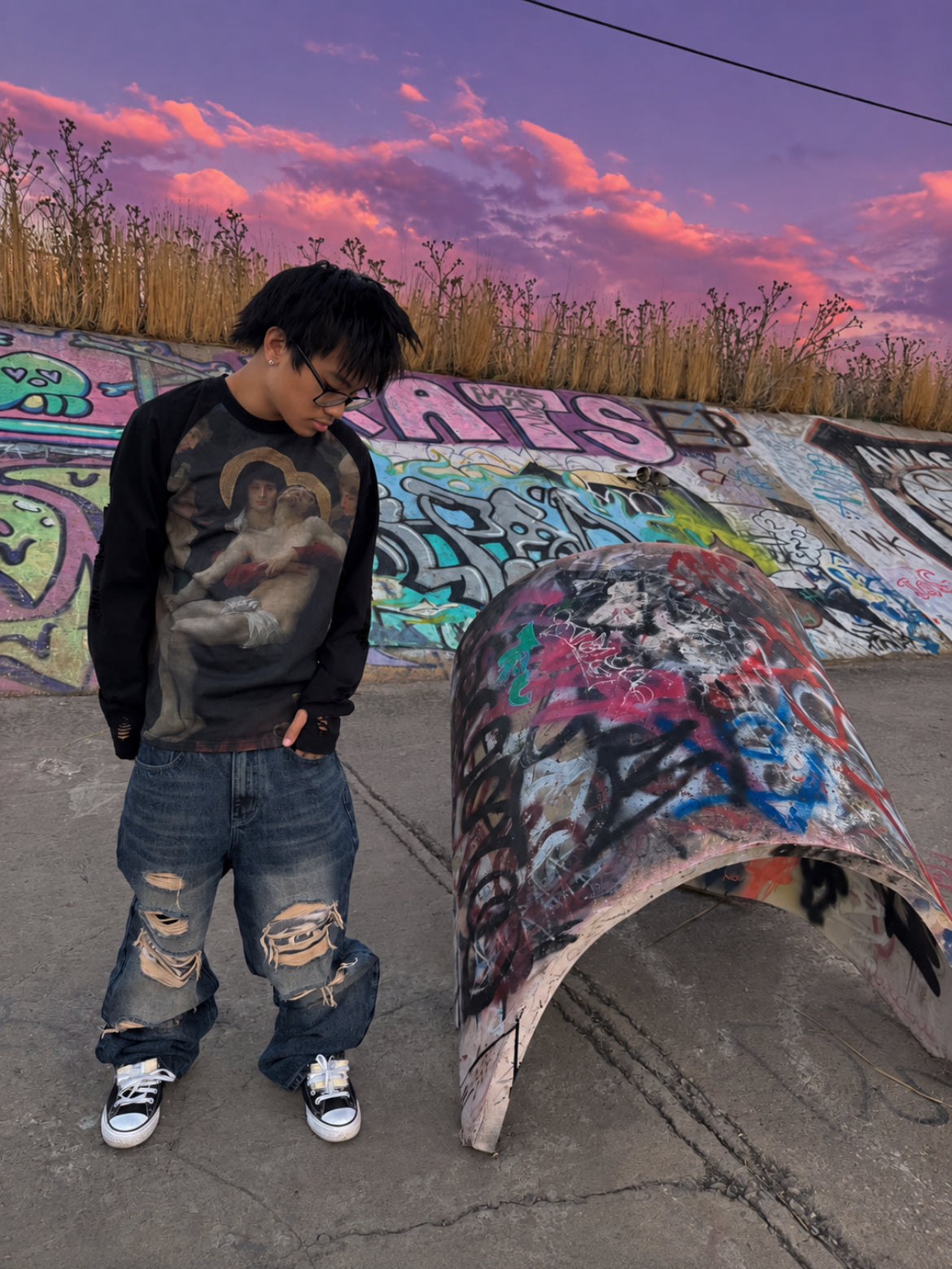 “Pieta” Long sleeve