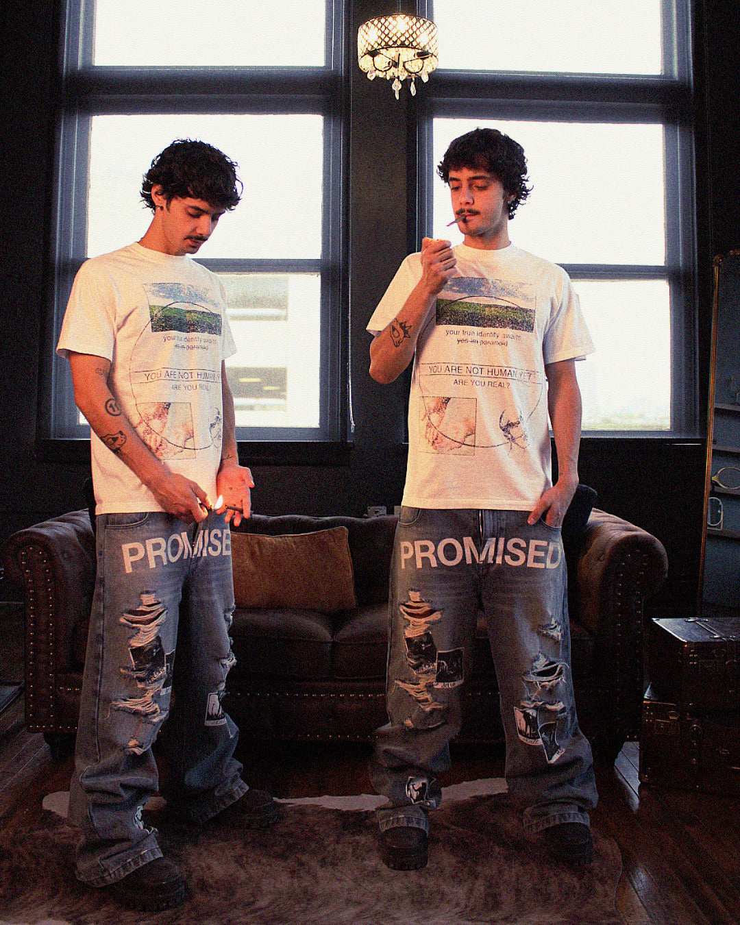 "HUMAN" TEE