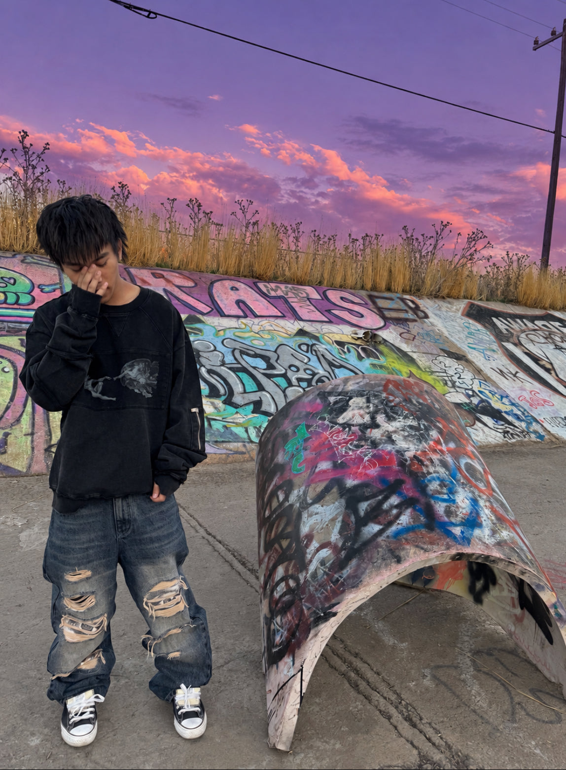 “Adam” Crewneck